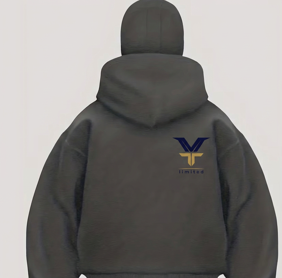 Sleek full zip hoodie
