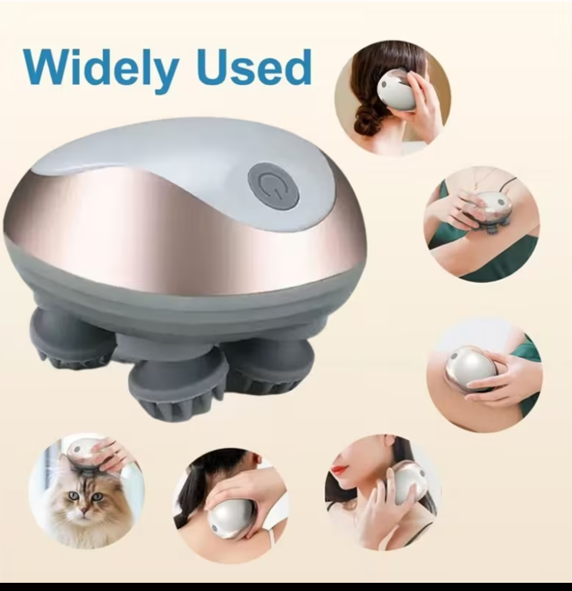 Useful hair/scalp massager