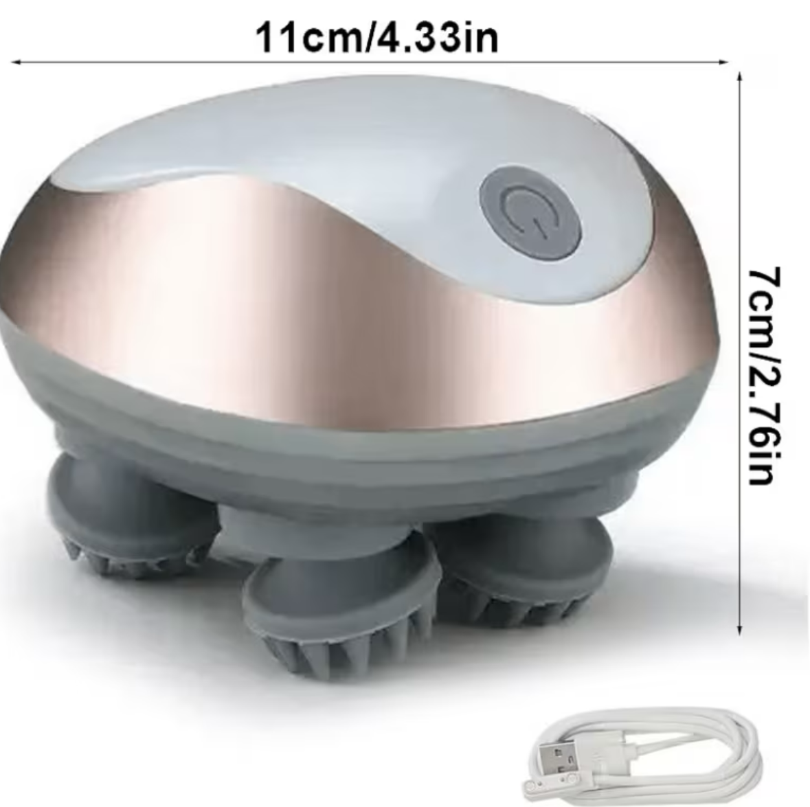 Useful hair/scalp massager