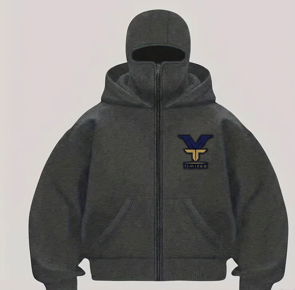 Sleek full zip hoodie