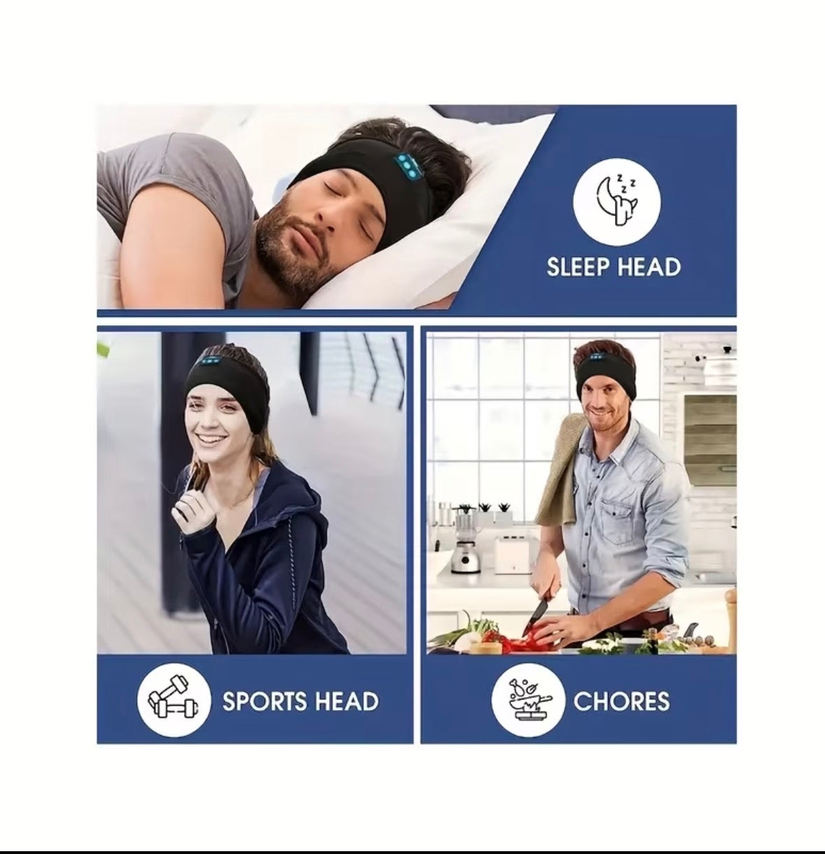 Music Sports and unity headband